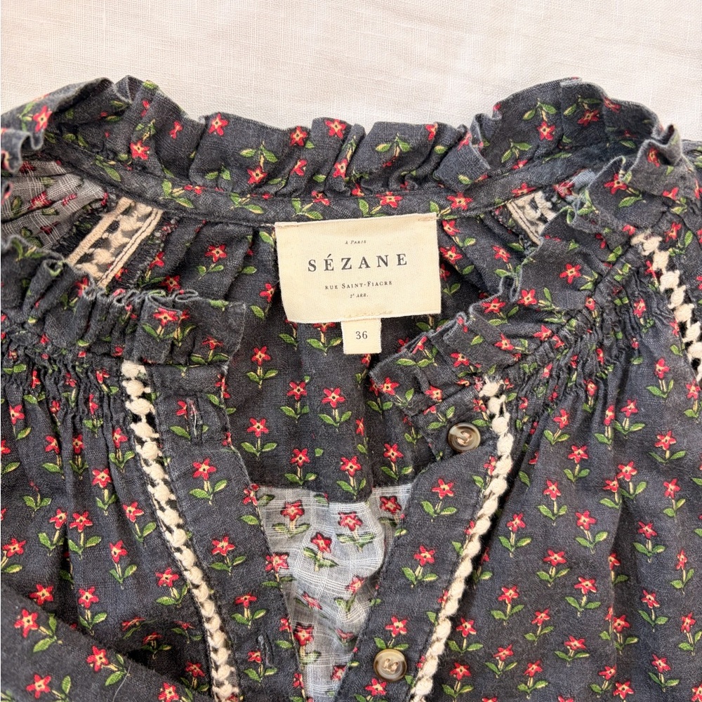 Sesame Beatriz Blouse Size 36 - Picture 5 of 5